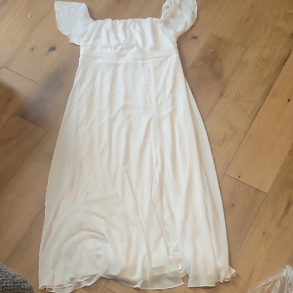 Ever Pretty Long White Dress Wedding Marriage Size 0XL - Picture 1 of 6